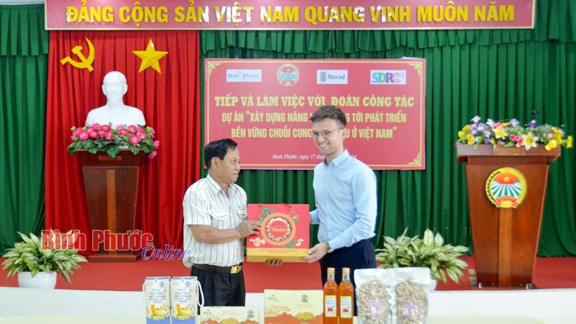 Tổ chức Thương mại Đạo đức Na Uy làm việc tại Bình Phước