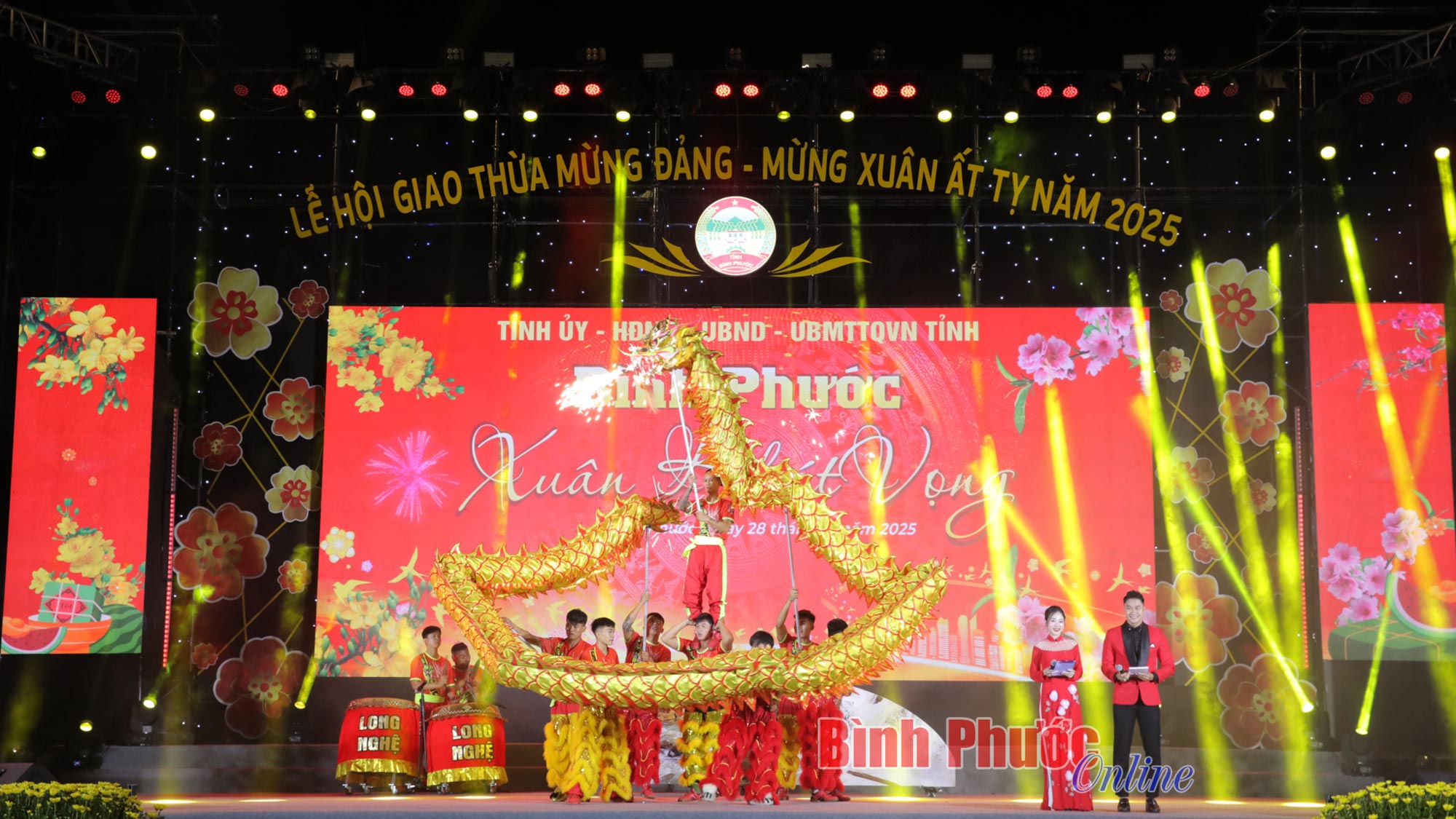 Bình Phước: Sôi động Lễ hội giao thừa mừng Đảng, mừng Xuân Ất Tỵ 2025