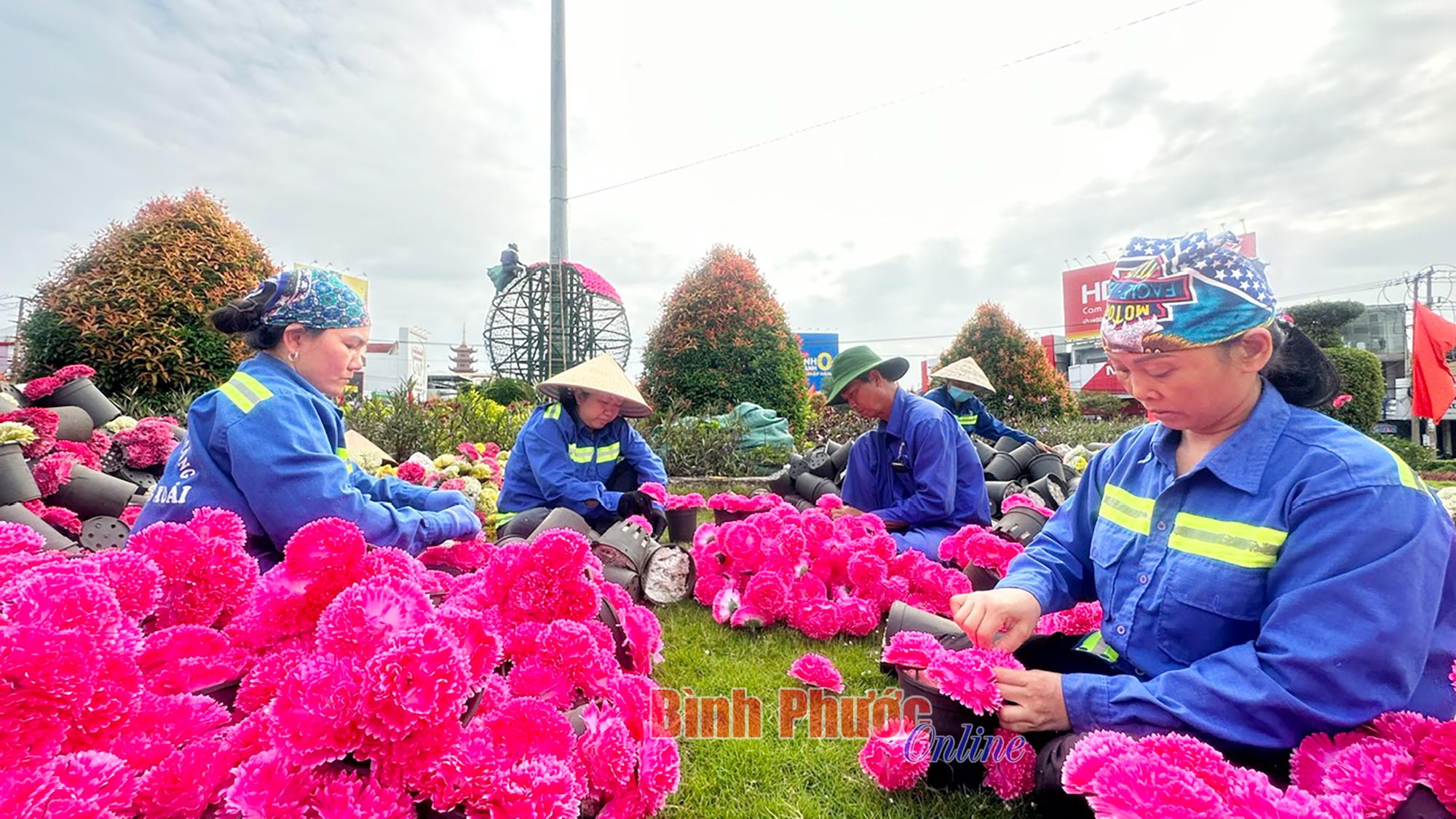 Chỉnh trang đô thị đón tết