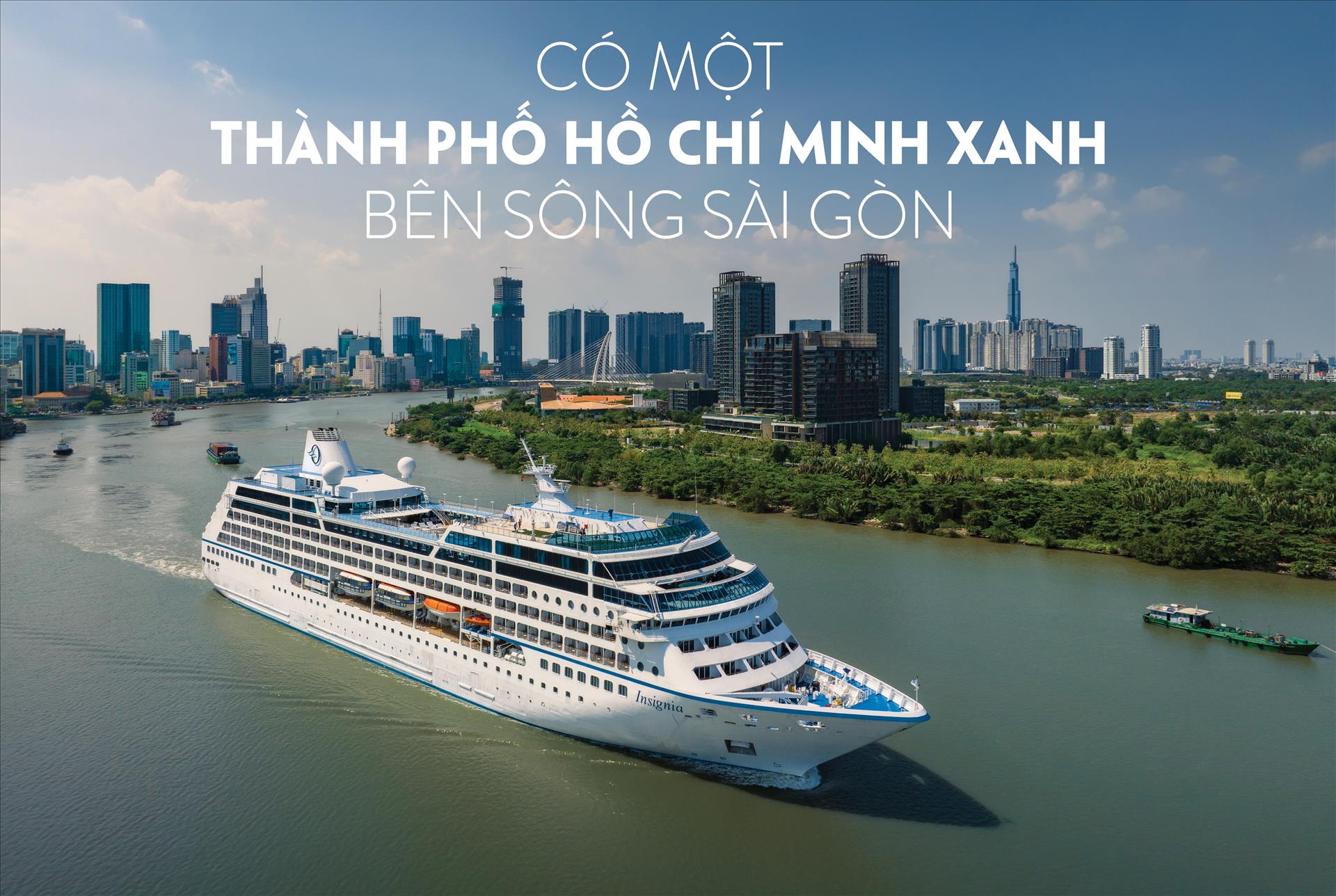 Có một Thành phố Hồ Chí Minh xanh bên sông Sài Gòn