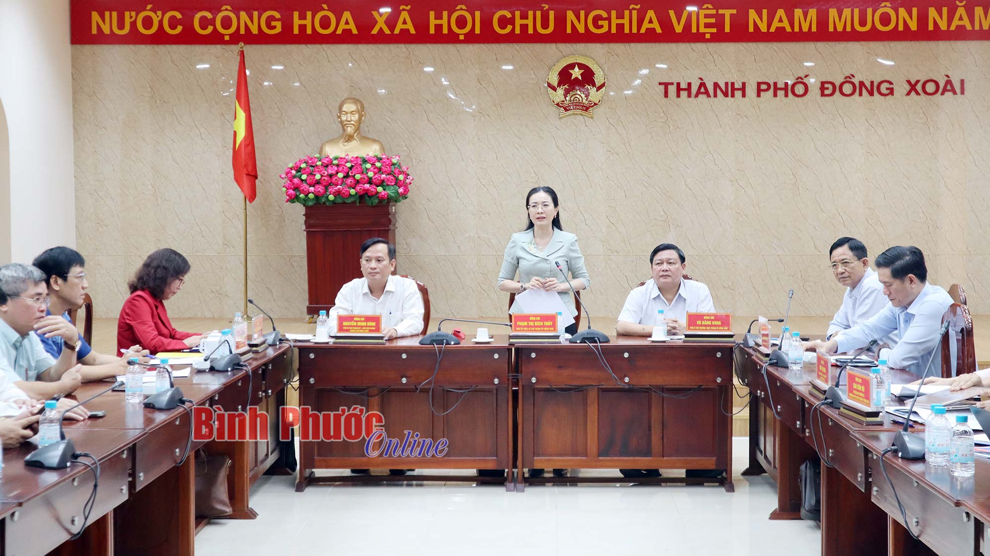 Đồng Xoài thông qua đề án sắp xếp, tinh gọn tổ chức bộ máy