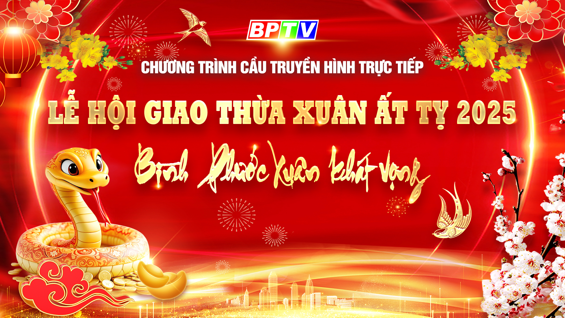 Lễ hội giao thừa Xuân Ất Tỵ 2025: Bình Phước xuân khát vọng