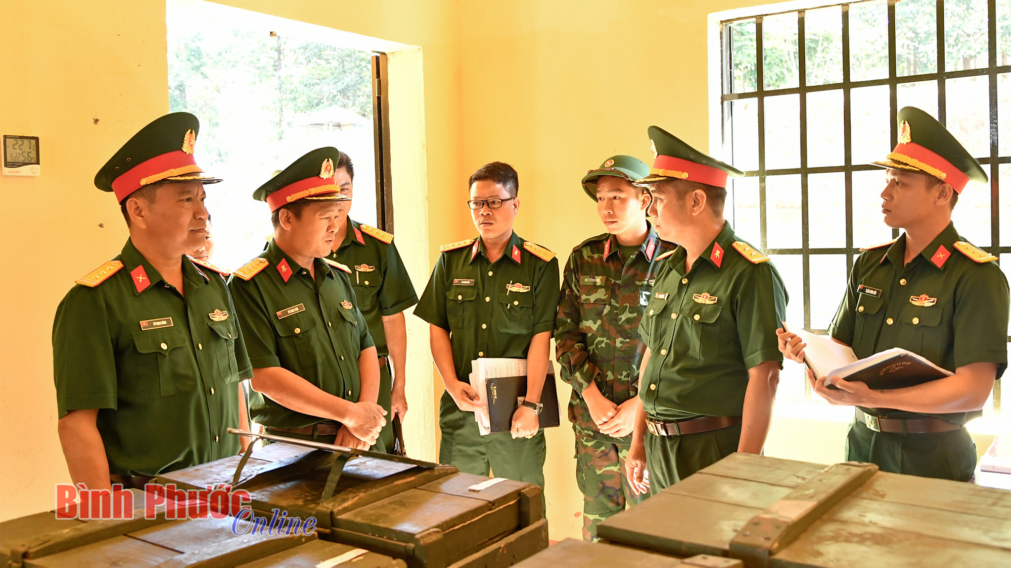 Quân khu 7 kiểm tra công tác bảo đảm an toàn vũ khí, khí tài