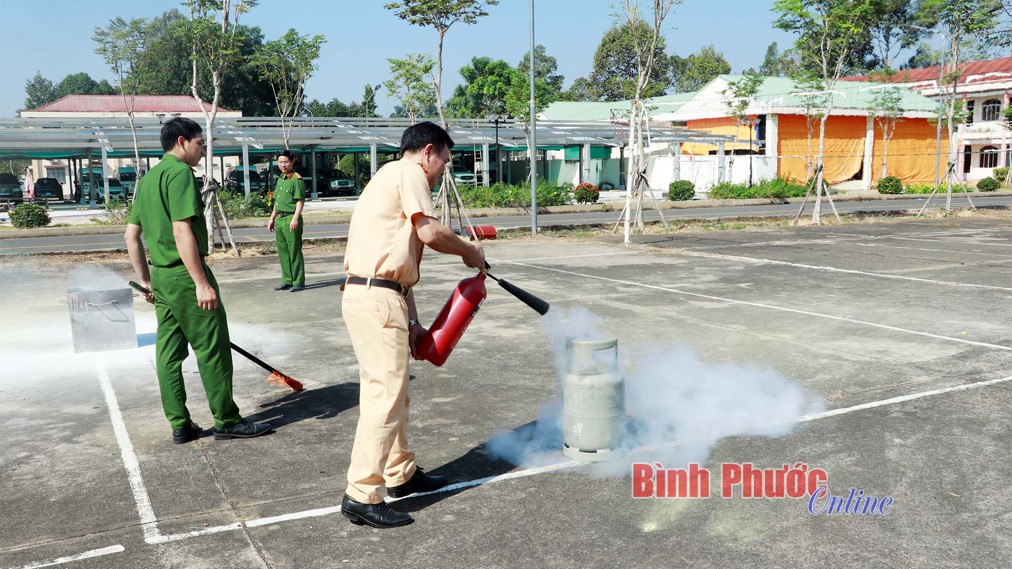 Tập huấn công tác phòng cháy, chữa cháy và cứu nạn cứu hộ