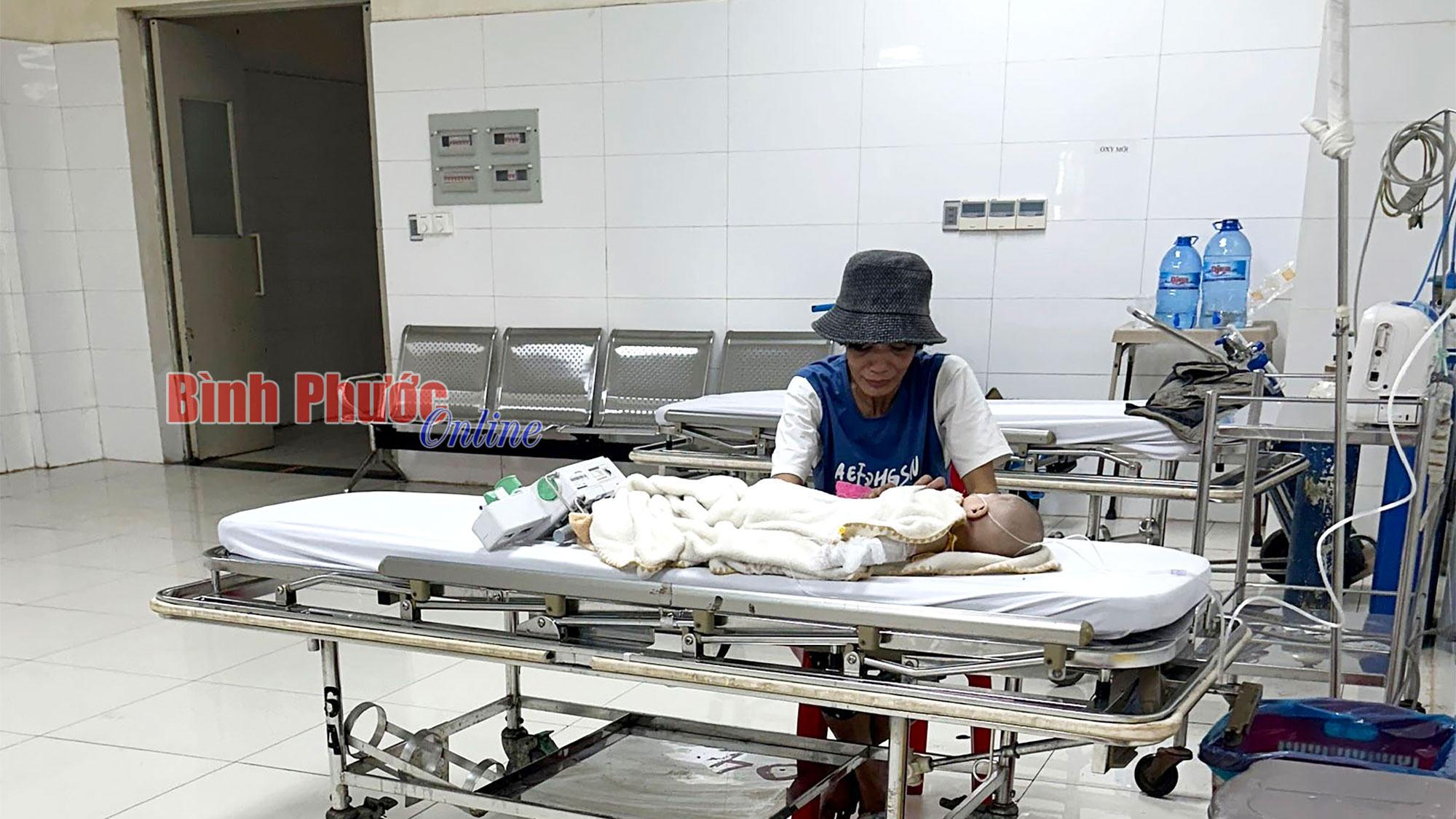 Cháu bé bị chấn thương sọ não nghi do bạo hành