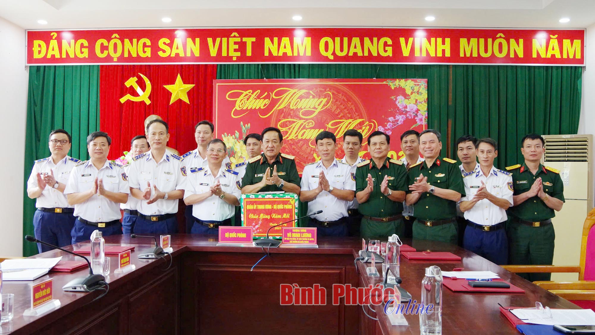 Thượng tướng Võ Minh Lương thăm, kiểm tra tại Bộ Tư lệnh Vùng Cảnh sát biển 3