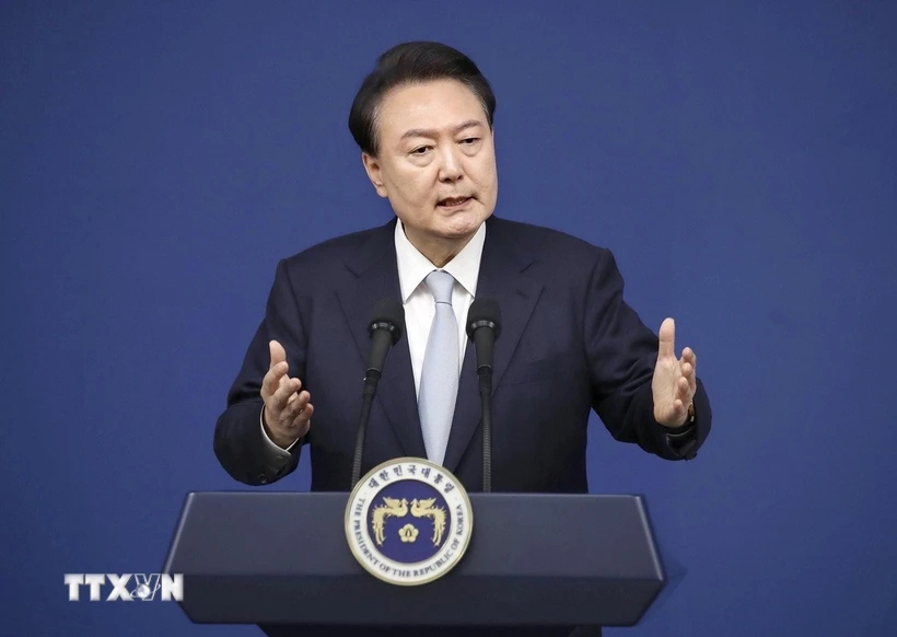 Tòa án Hiến pháp Hàn Quốc mở phiên xét xử Tổng thống Yoon Suk Yeol