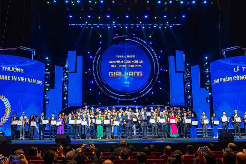 Vinh danh những sản phẩm công nghệ số giành giải thưởng Make in Viet Nam 2024