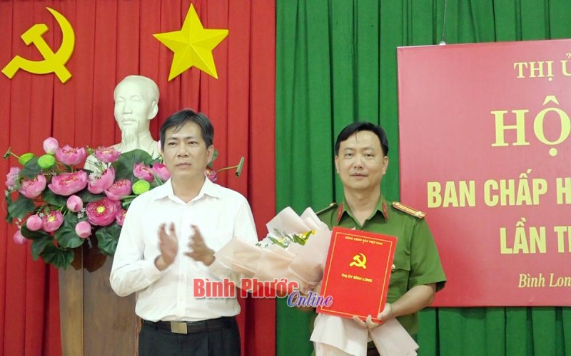 Bình Long bầu bổ sung Ủy viên Ban thường vụ Thị ủy khóa XII