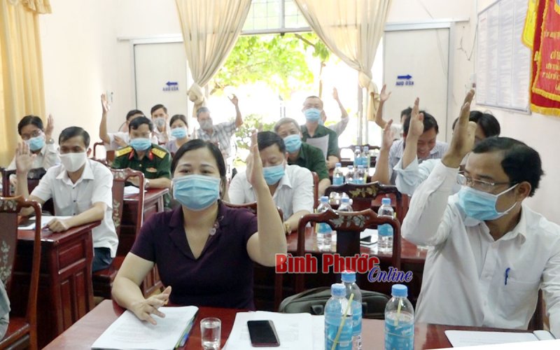 Bình Long hiệp thương giới thiệu 57 người ứng cử đại biểu HĐND thị xã nhiệm kỳ 2021-2026