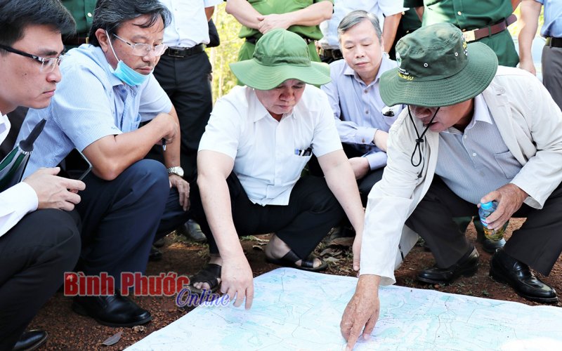 Bình Phước khảo sát vị trí xây dựng sân bay lưỡng dụng