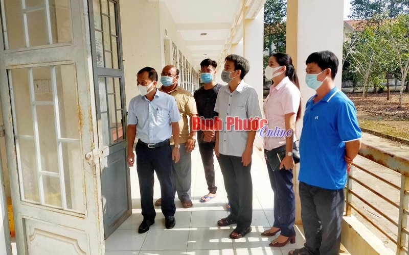 Đồng Phú: 7 trường hợp F1 hoàn thành thời gian cách ly tập trung