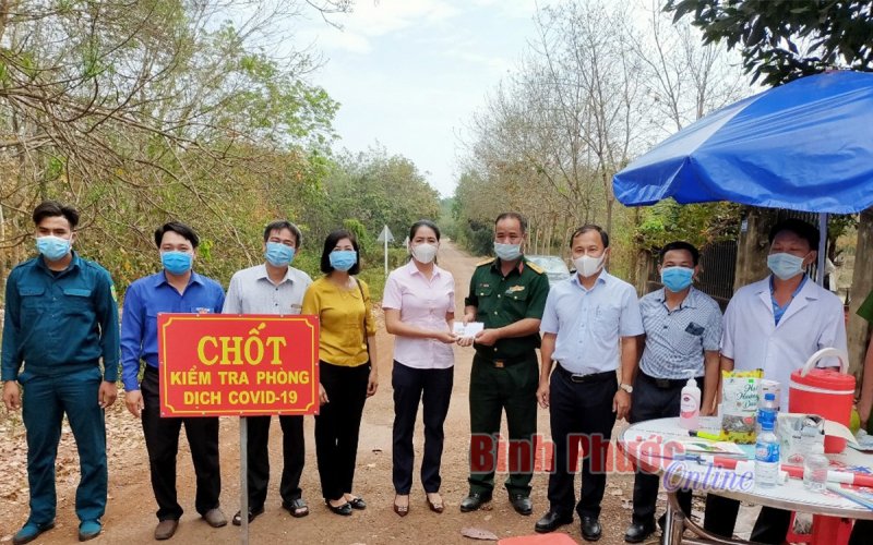 Đồng Phú tăng cường công tác phòng, chống dịch Covid-19