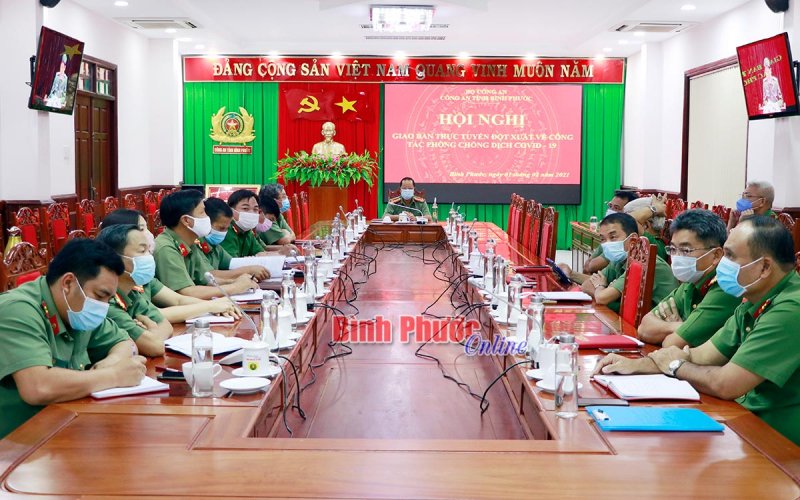 Ngành công an phải vừa chống dịch hiệu quả vừa giữ gìn an ninh trật tự địa bàn