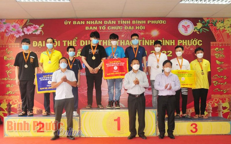 Bế mạc giải cờ vua, cờ tướng lần thứ 6, năm 2022