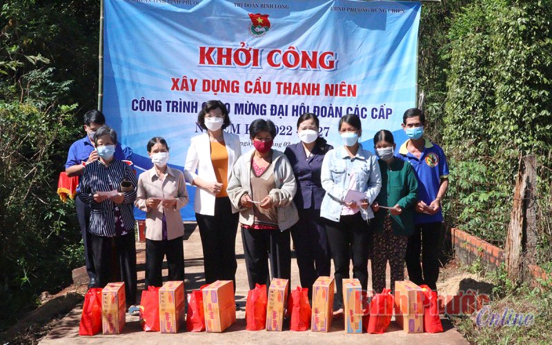 Bình Long khởi công xây cầu thanh niên