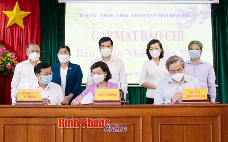 Các cơ quan thông tấn báo chí là lực lượng nòng cốt trong tuyên truyền chủ trương, chính sách phát triển của tỉnh