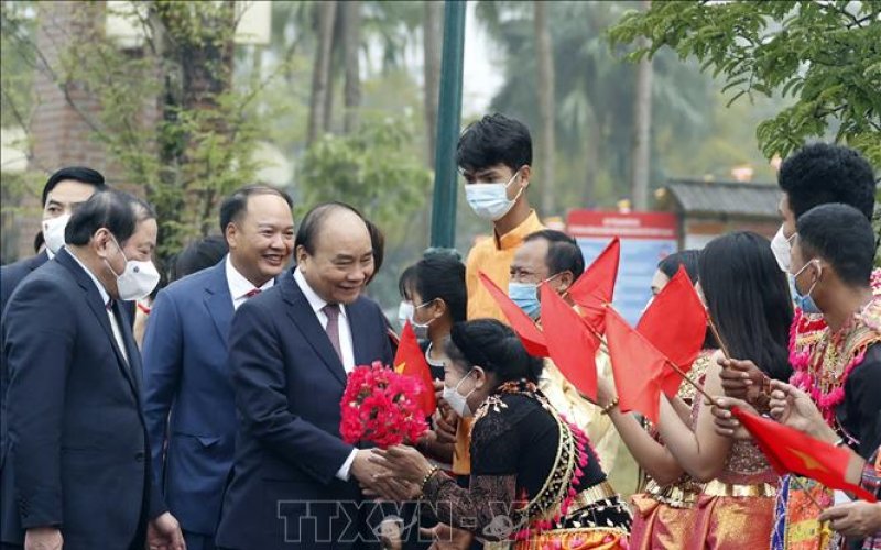 Chủ tịch nước dự Ngày hội 'Sắc Xuân trên mọi miền Tổ quốc' năm 2022
