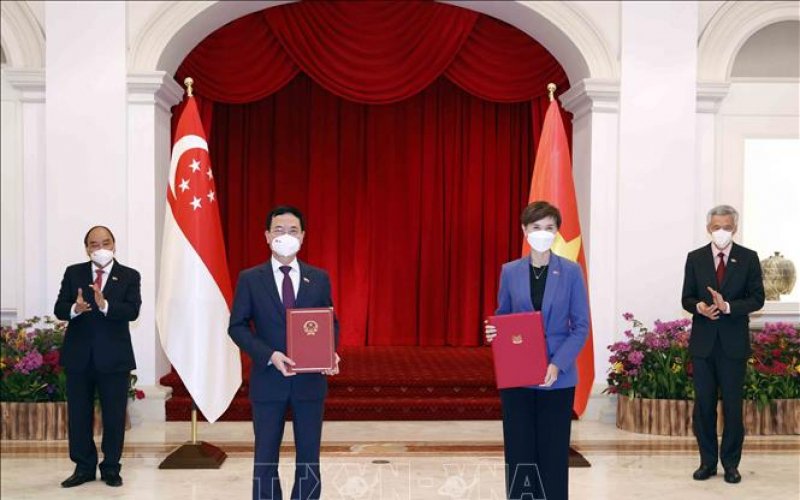 Chuyến thăm của Chủ tịch nước tới Singapore đạt được nhiều kết quả rất đặc biệt