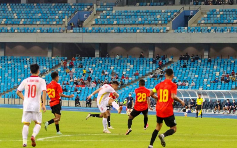 Đánh bại U23 Timor Leste trên chấm luân lưu 11m, U23 Việt Nam tái ngộ Thái Lan ở chung kết