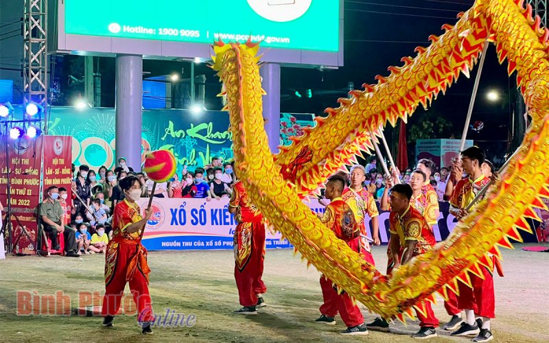Hội thi lân - sư - rồng tỉnh Bình Phước lần thứ II, năm 2022