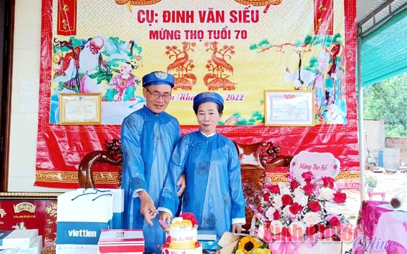 Mừng thọ - n&eacute;t đẹp văn h&oacute;a đầu xu&acirc;n