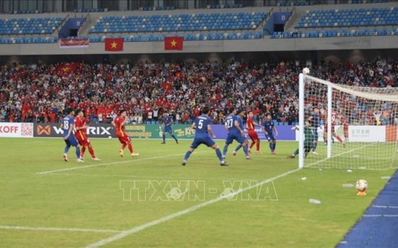 Những hình ảnh đẹp trong trận chung kết U23 Đông Nam Á 2022