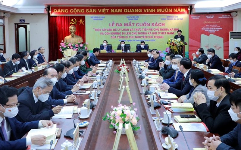 Ra mắt cuốn sách của Tổng Bí thư Nguyễn Phú Trọng