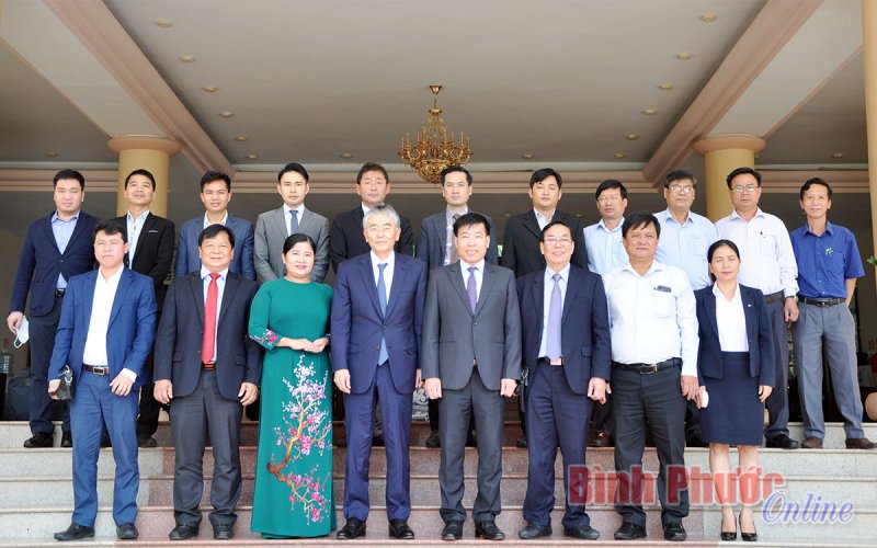 Tập đoàn Erex Nhật Bản tìm hiểu đầu tư tại Bình Phước