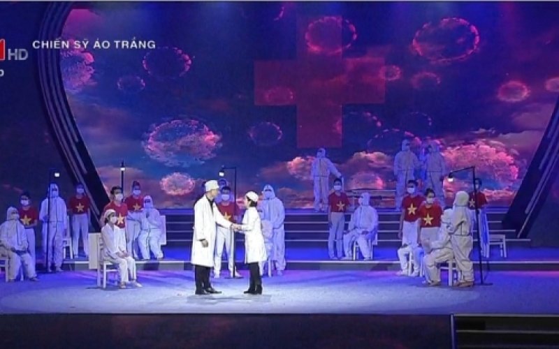 Tri ân ngành Y tế trong chương trình 'Chiến sỹ áo trắng'