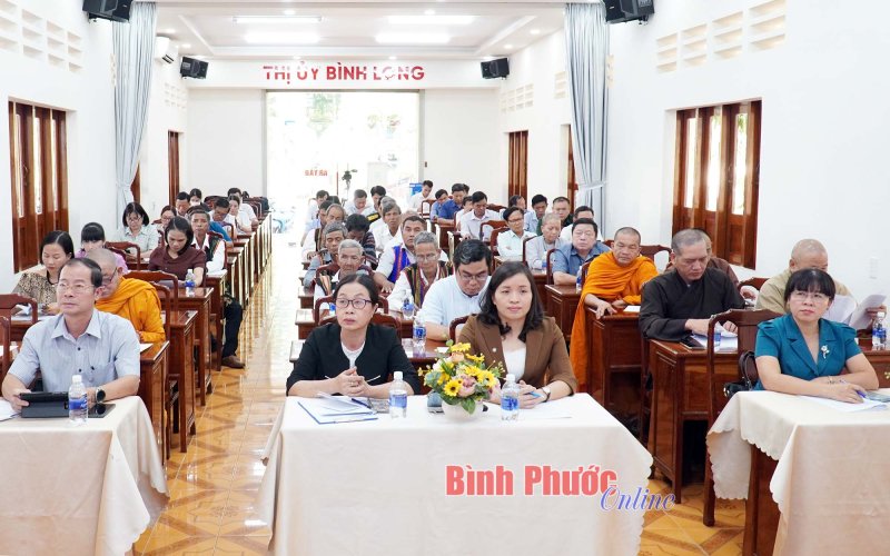 Bình Long: Các tôn giáo thực hiện an sinh xã hội hơn 1,6 tỷ đồng