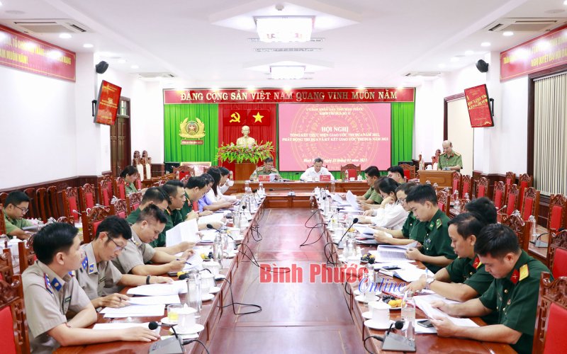 Bình Phước: Công an tỉnh dẫn đầu Khối thi đua số 11