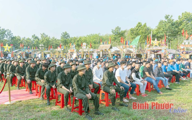 Bình Phước: Sôi nổi hội trại giao quân năm 2023