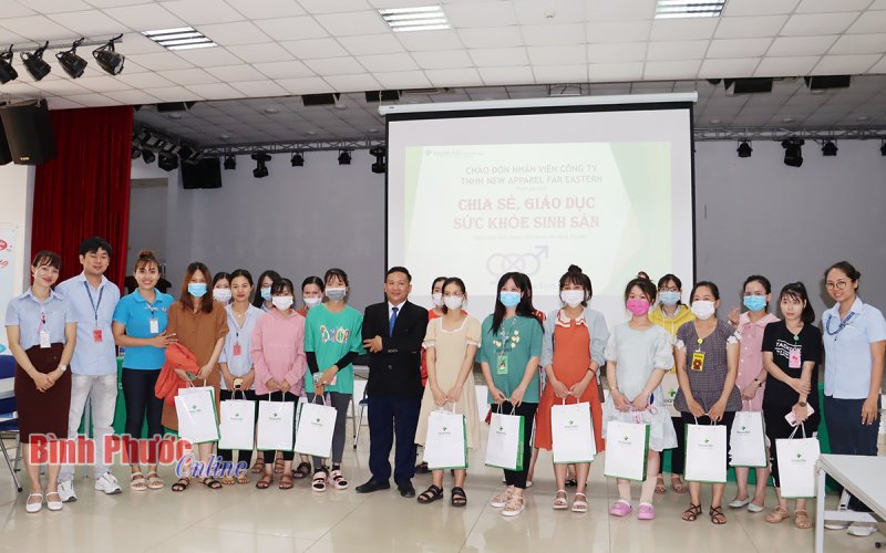 Bổ ích từ hoạt động chăm sóc, giáo dục sức khỏe cho công nhân khu công nghiệp
