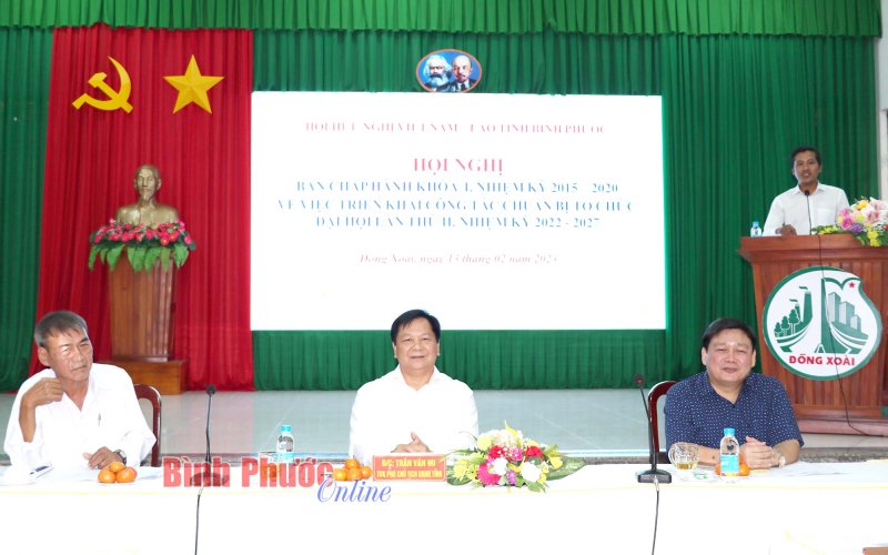 Đại hội Hội hữu nghị Việt Nam - Lào tỉnh Bình Phước dự kiến diễn ra cuối tháng 3