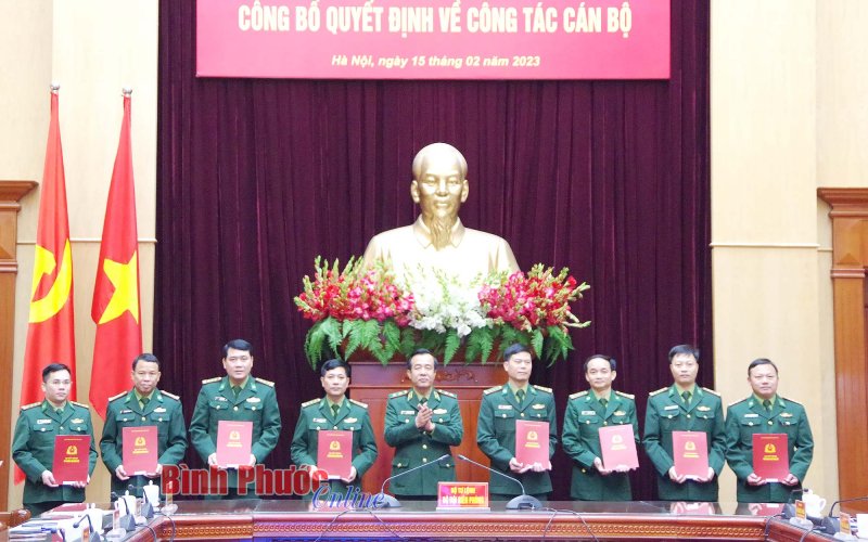 Đại tá Hoàng Văn Thành được bổ nhiệm chức Chính ủy Bộ đội biên phòng tỉnh Bình Phước