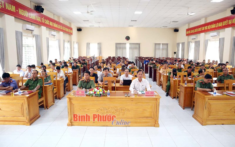 Đồng Xoài: Chủ động đấu tranh, tấn công trấn áp các loại tội phạm