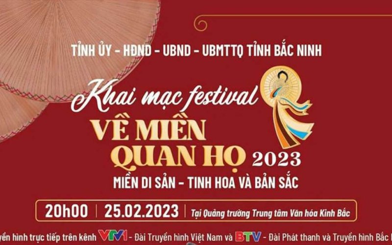 Festival Về miền Quan họ 2023 sẽ khai mạc v&agrave;o tối 25-2