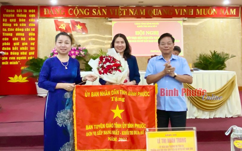 Khối thi đua số 1: Các phong trào thi đua có trọng tâm, trọng điểm, chất lượng và hiệu quả