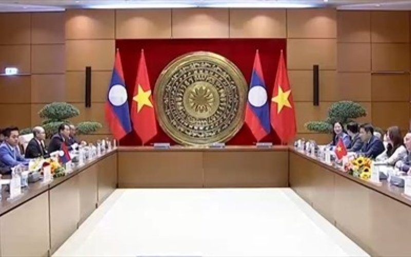 Không ngừng củng cố tin cậy, gắn bó giữa hai Quốc hội Việt Nam - Lào