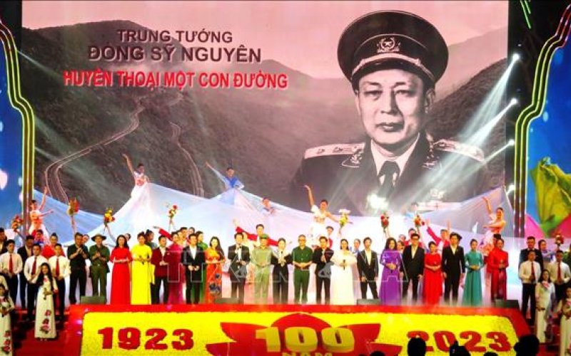 Lễ kỷ niệm trọng thể 100 năm Ngày sinh Trung tướng Đồng Sỹ Nguyên