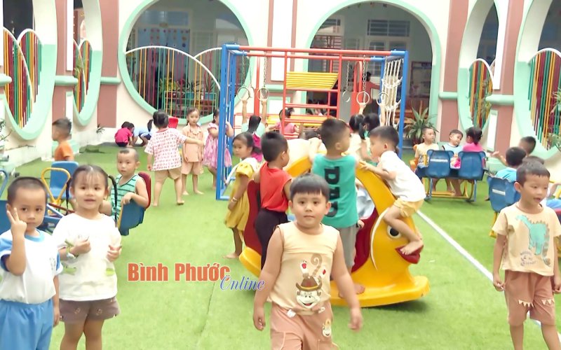 Mầm non Minh Hưng: Điểm sáng xây dựng trường chuẩn quốc gia