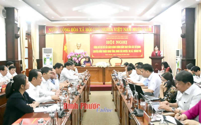 Năm 2022, ngành nội vụ Bình Phước hoàn thành tốt nhiệm vụ