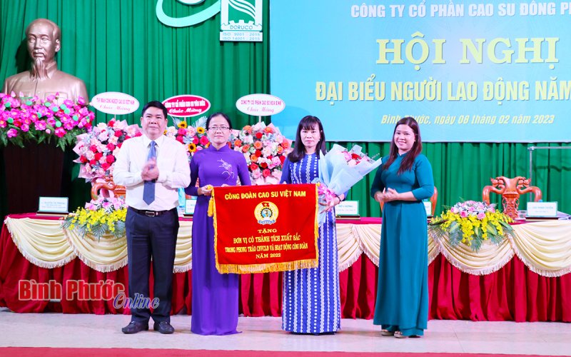 Năm thứ 17 liên tiếp Cao su Đồng Phú đạt năng suất vườn cây hơn 2 tấn/ha 