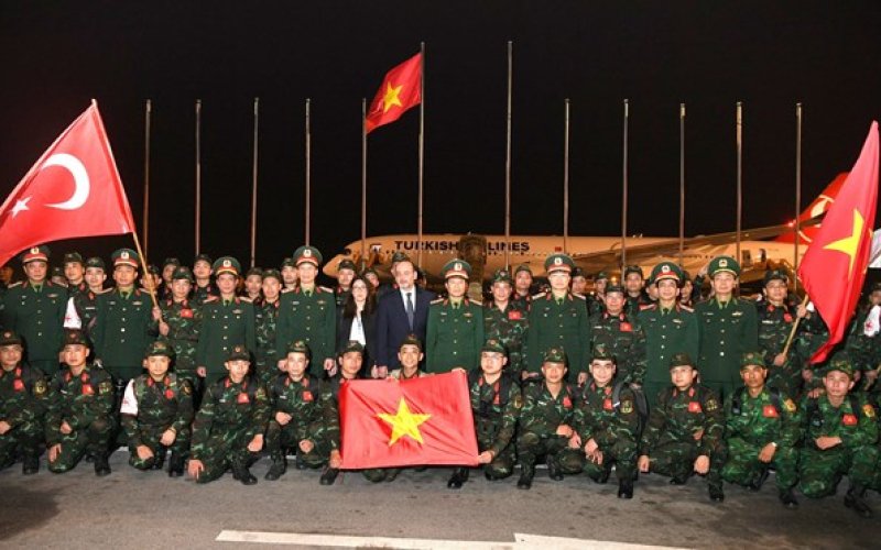 Tổng Tham mưu trưởng tiễn 76 quân nhân Việt Nam tới Thổ Nhĩ Kỳ
