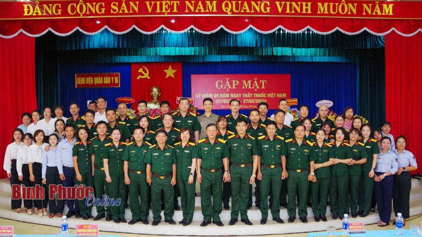 Binh đoàn 16 gặp mặt kỷ niệm 69 năm Ngày thầy thuốc Việt Nam