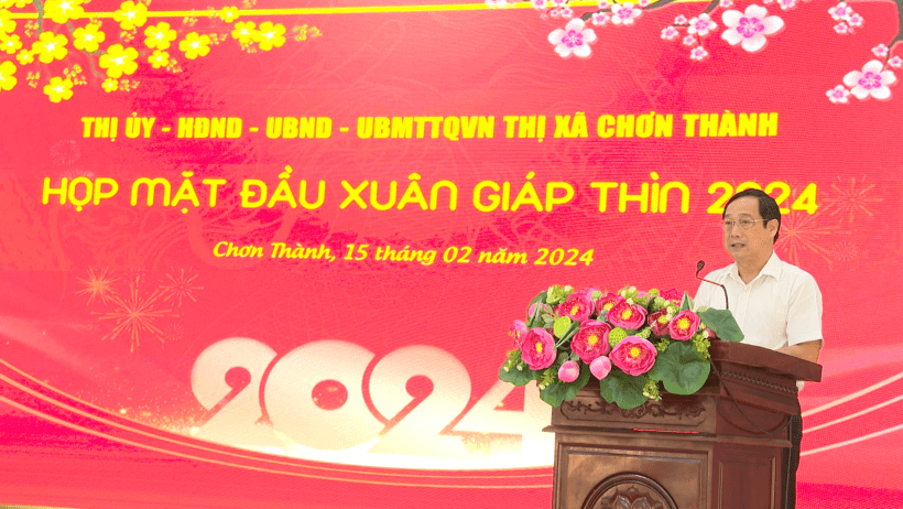 Chơn Thành họp mặt đầu xuân năm 2024