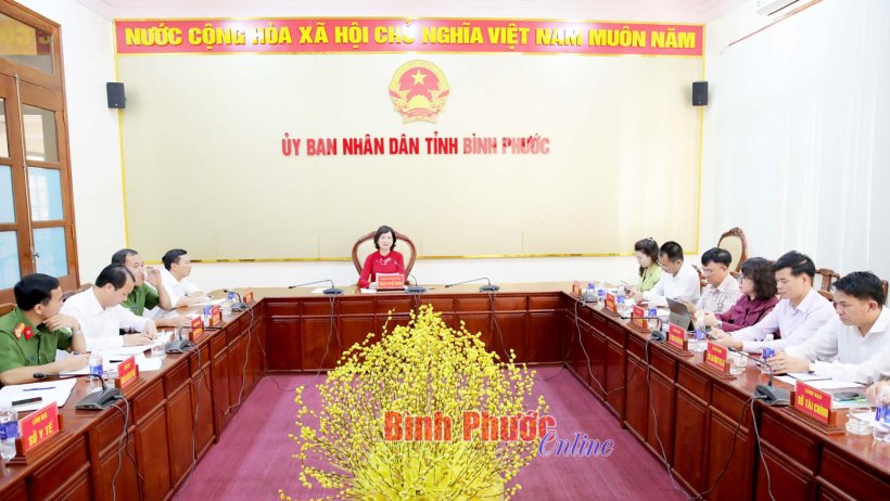 Rà soát công tác tổ chức các hoạt động mừng Đảng, mừng xuân Giáp Thìn 2024