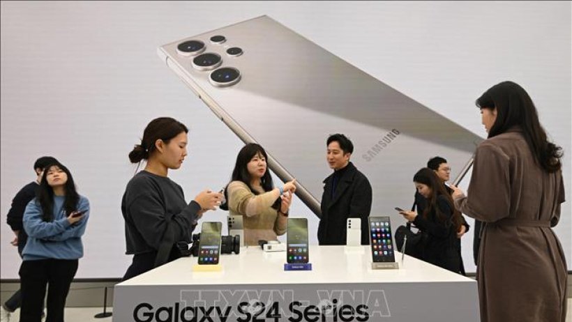 Doanh <strong class="highlight">số</strong> bán dòng Galaxy S24 đạt 1 triệu chiếc tại Hàn Quốc