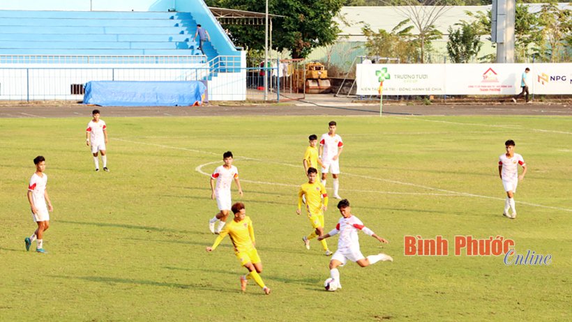 Gặp bảng đấu quá mạnh, U19 Bình Phước đã dừng bước